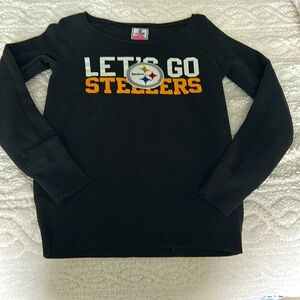 Steelers Logo Victoria Secret PINK sweatshirt size XS